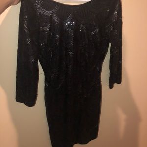 Windsor Black Sequin Dress